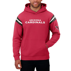 Arizona Cardinals Darius Rucker Collection Football Washed Pullover Hoodie - Cardinal cheap