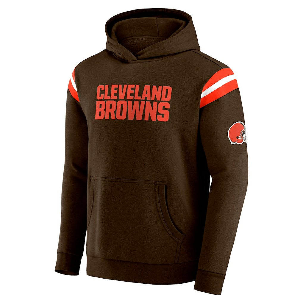 Cleveland Browns Darius Rucker Collection Football Washed Pullover Hoodie - Brown outlet