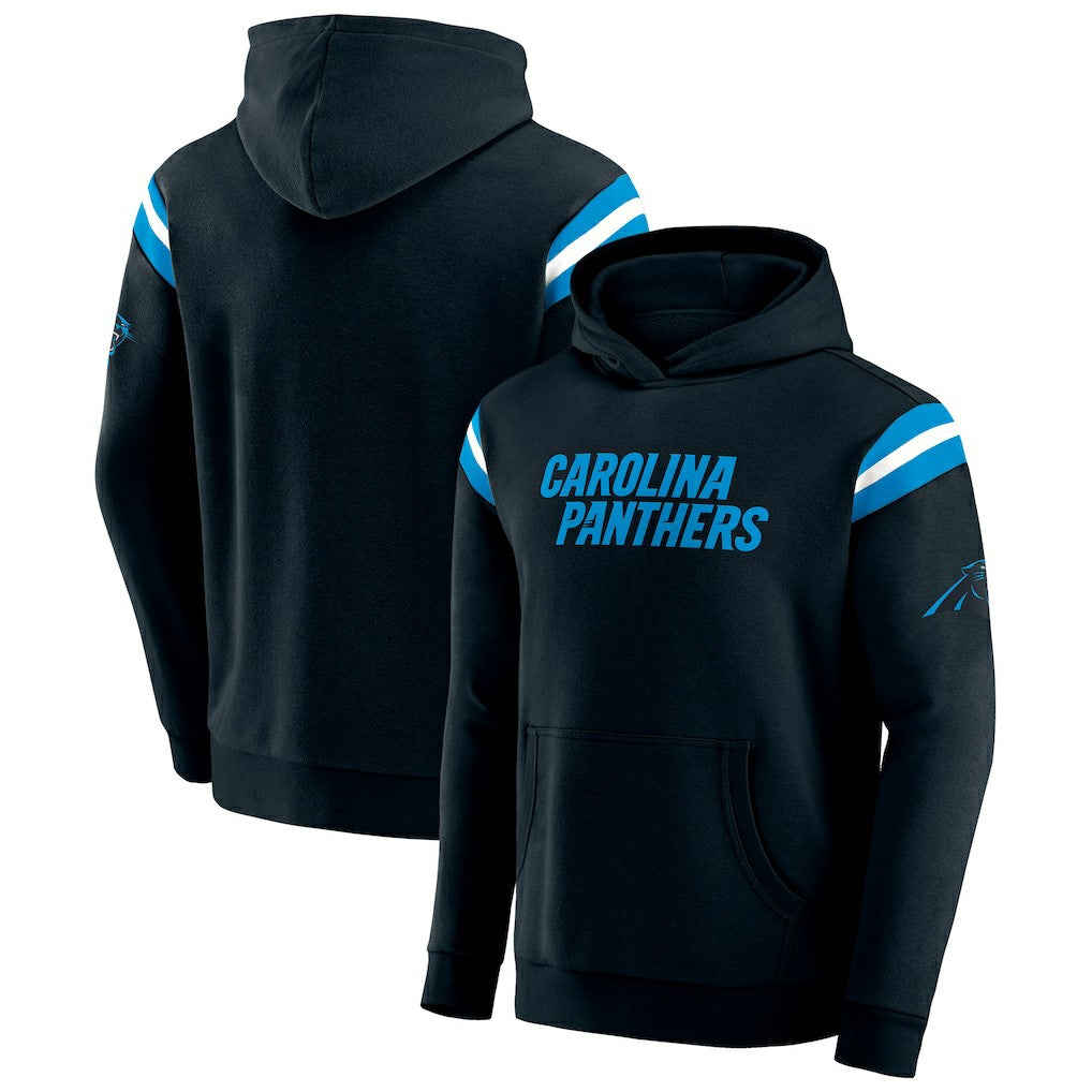 Carolina Panthers Darius Rucker Collection Football Washed Pullover Hoodie - Black outlet