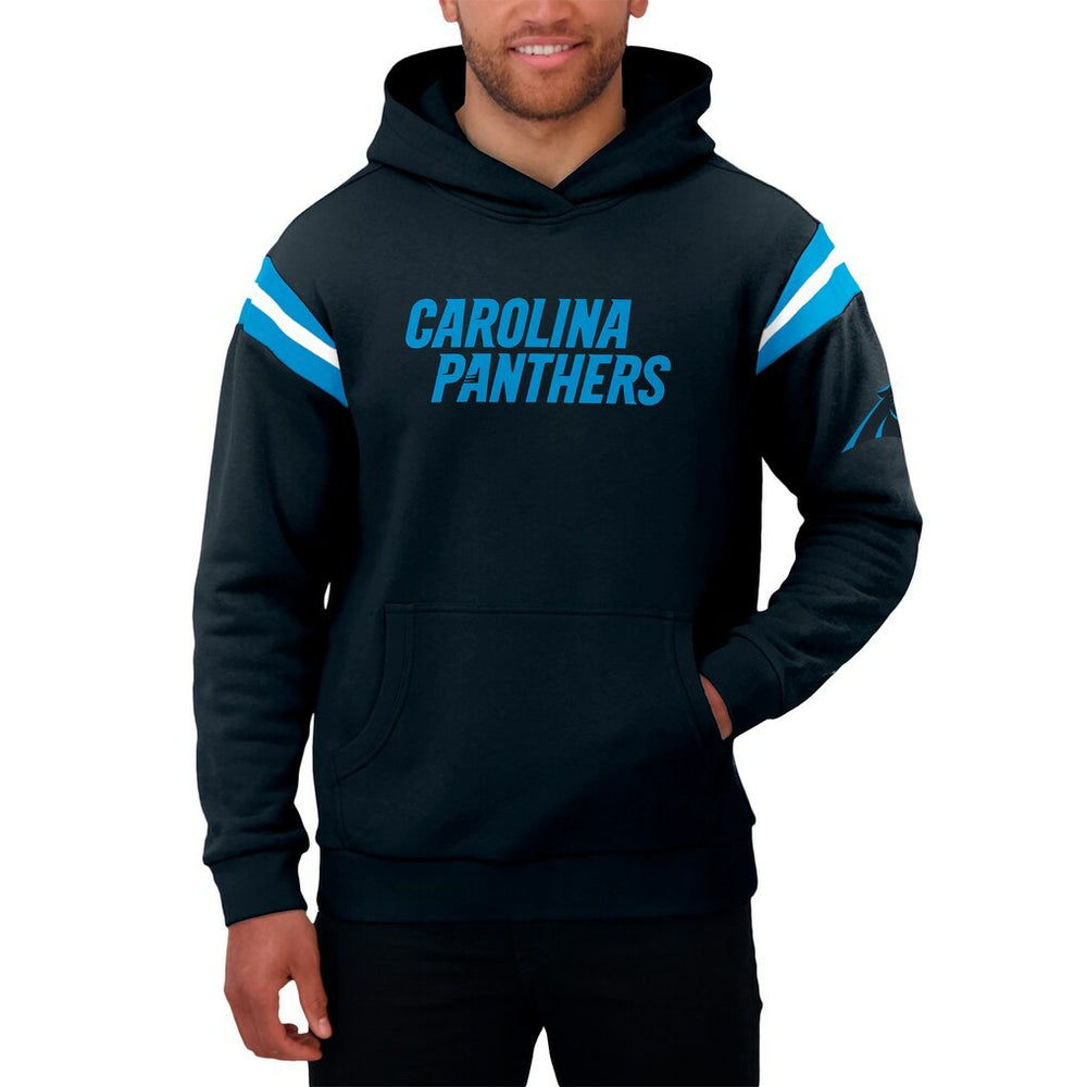 Carolina Panthers Darius Rucker Collection Football Washed Pullover Hoodie - Black outlet