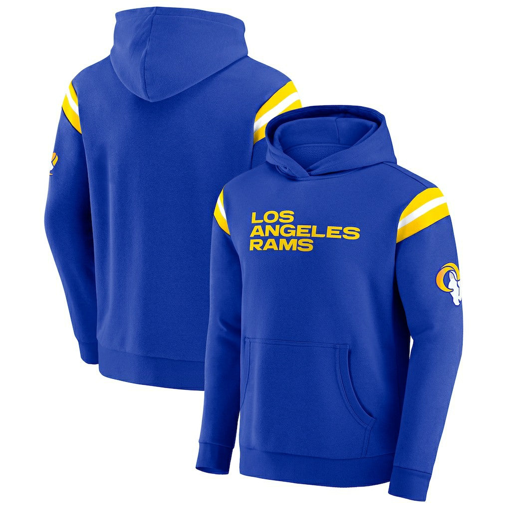 Los Angeles Rams Darius Rucker Collection Football Washed Pullover Hoodie - Royal cheap