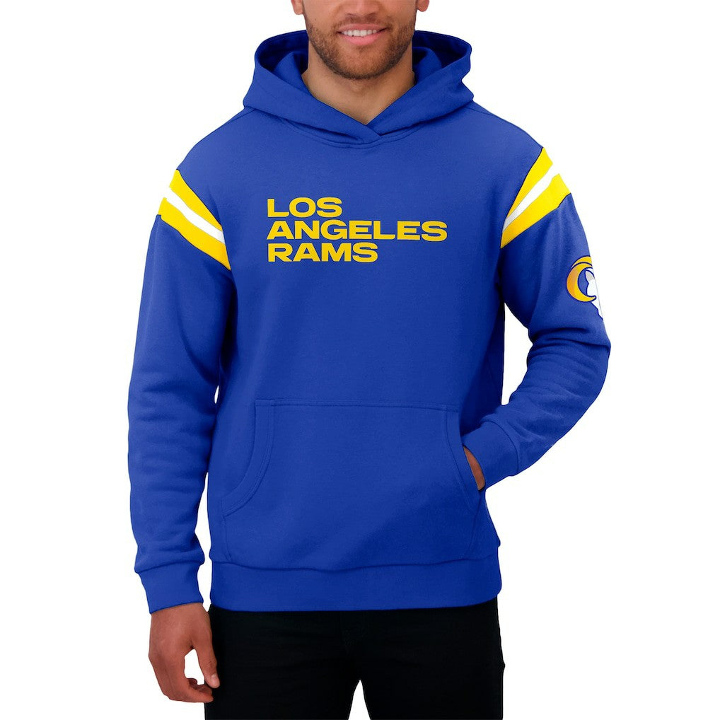 Los Angeles Rams Darius Rucker Collection Football Washed Pullover Hoodie - Royal cheap