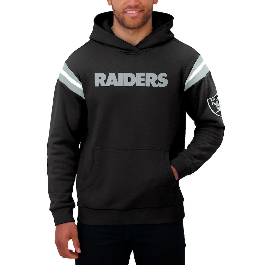 Las Vegas Raiders Darius Rucker Collection Football Washed Pullover Hoodie - Black online