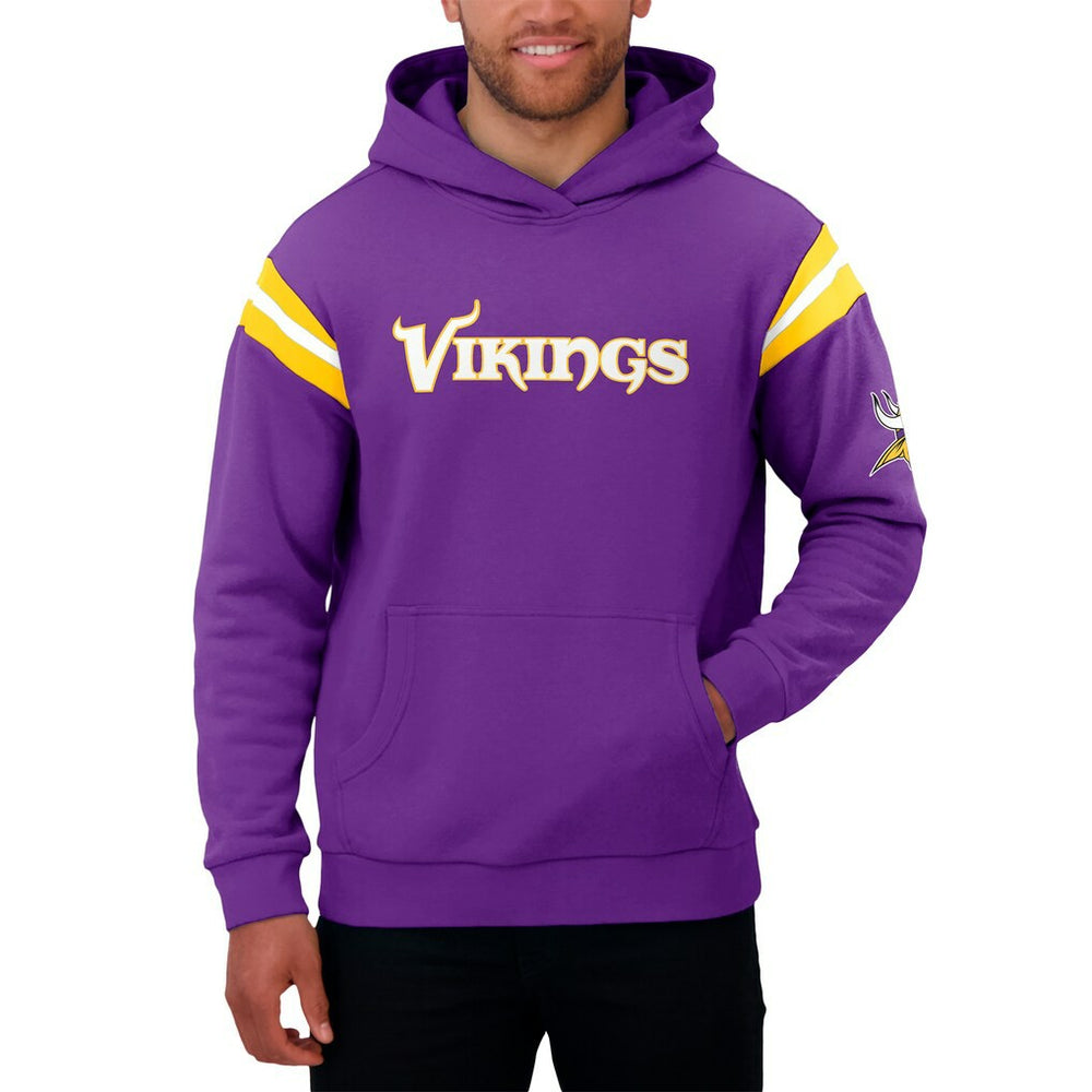 Minnesota Vikings Darius Rucker Collection Football Washed Pullover Hoodie - Purple on sale