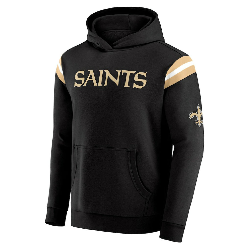 New Orleans Saints Darius Rucker Collection Football Washed Pullover Hoodie - Black outlet