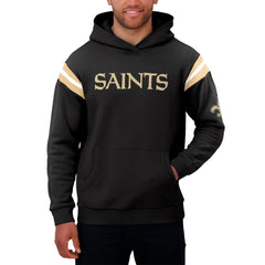 New Orleans Saints Darius Rucker Collection Football Washed Pullover Hoodie - Black outlet