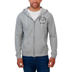 Las Vegas Raiders Darius Rucker Collection Vintage Stripe Full-Zip Hoodie - Heather Gray for sale