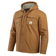 New Orleans Saints Darius Rucker Collection Canvas Full-Zip Hoodie Jacket - Tan for sale