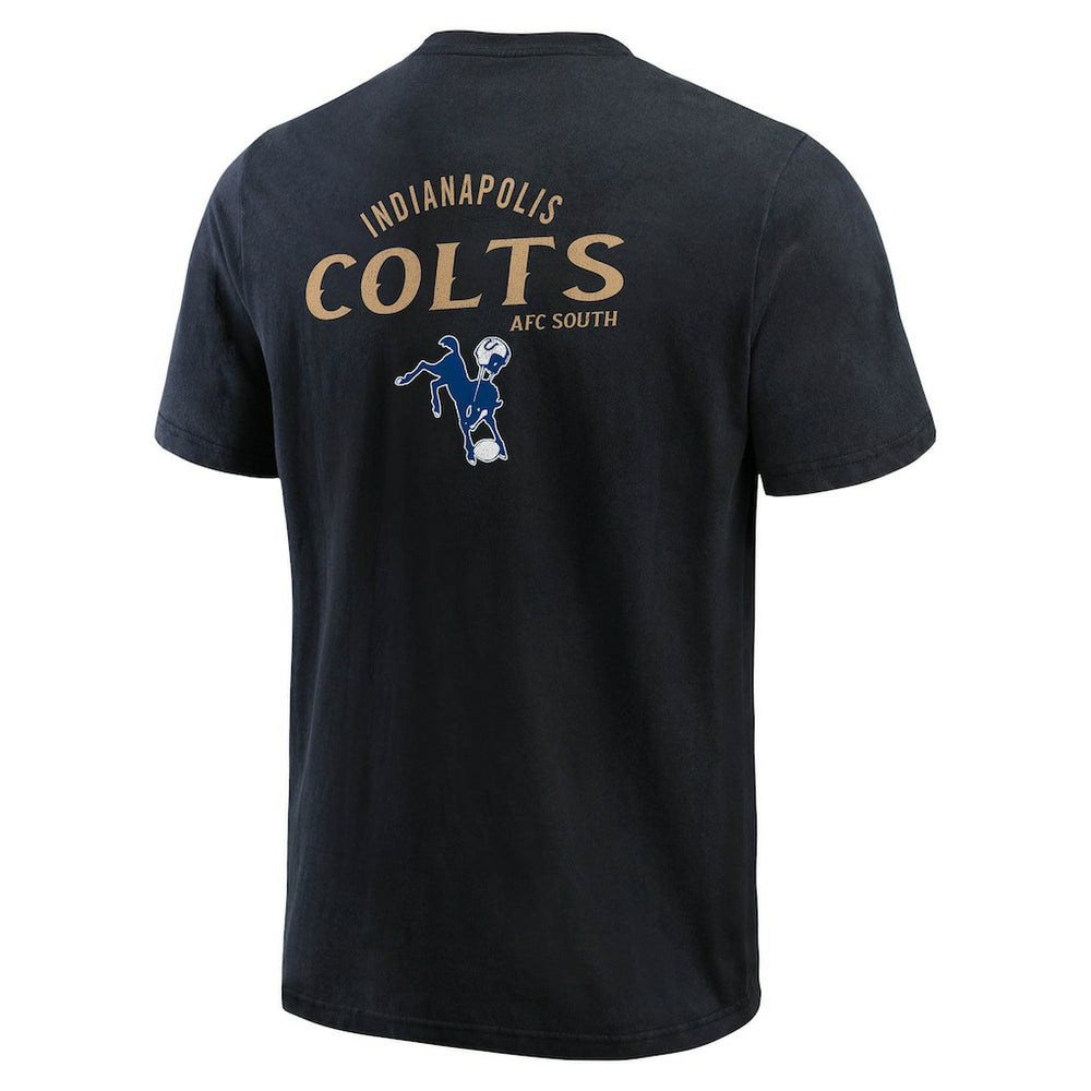 Indianapolis Colts Darius Rucker Collection Washed Henley T-Shirt - Black online