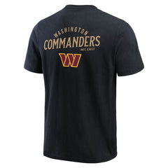 Washington Commanders Darius Rucker Collection Washed Henley T-Shirt - Black for sale