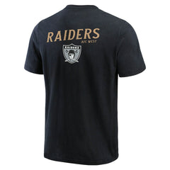 Las Vegas Raiders Darius Rucker Collection Washed Henley T-Shirt - Black outlet