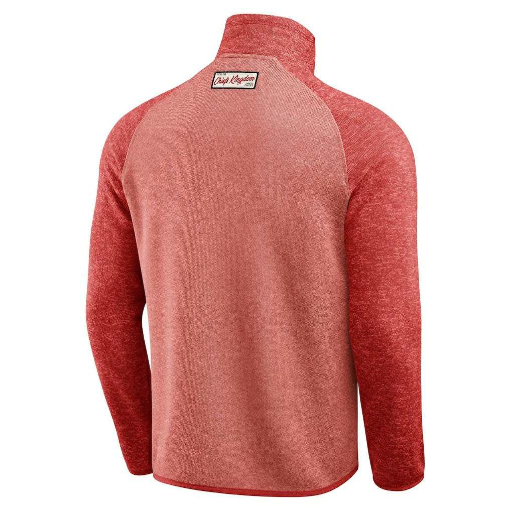 Kansas City Chiefs Darius Rucker Collection Tonal Quarter-Zip Jacket - Red online