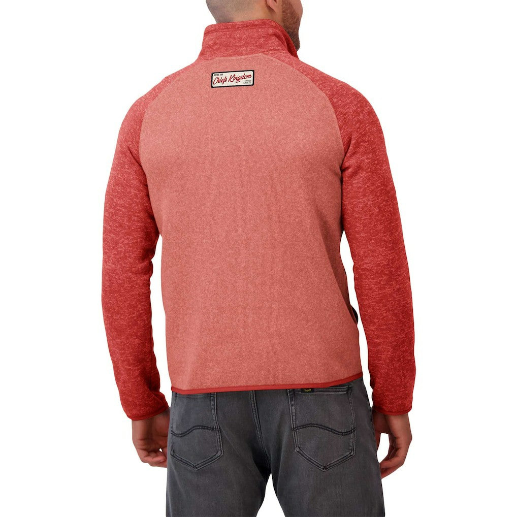 Kansas City Chiefs Darius Rucker Collection Tonal Quarter-Zip Jacket - Red online