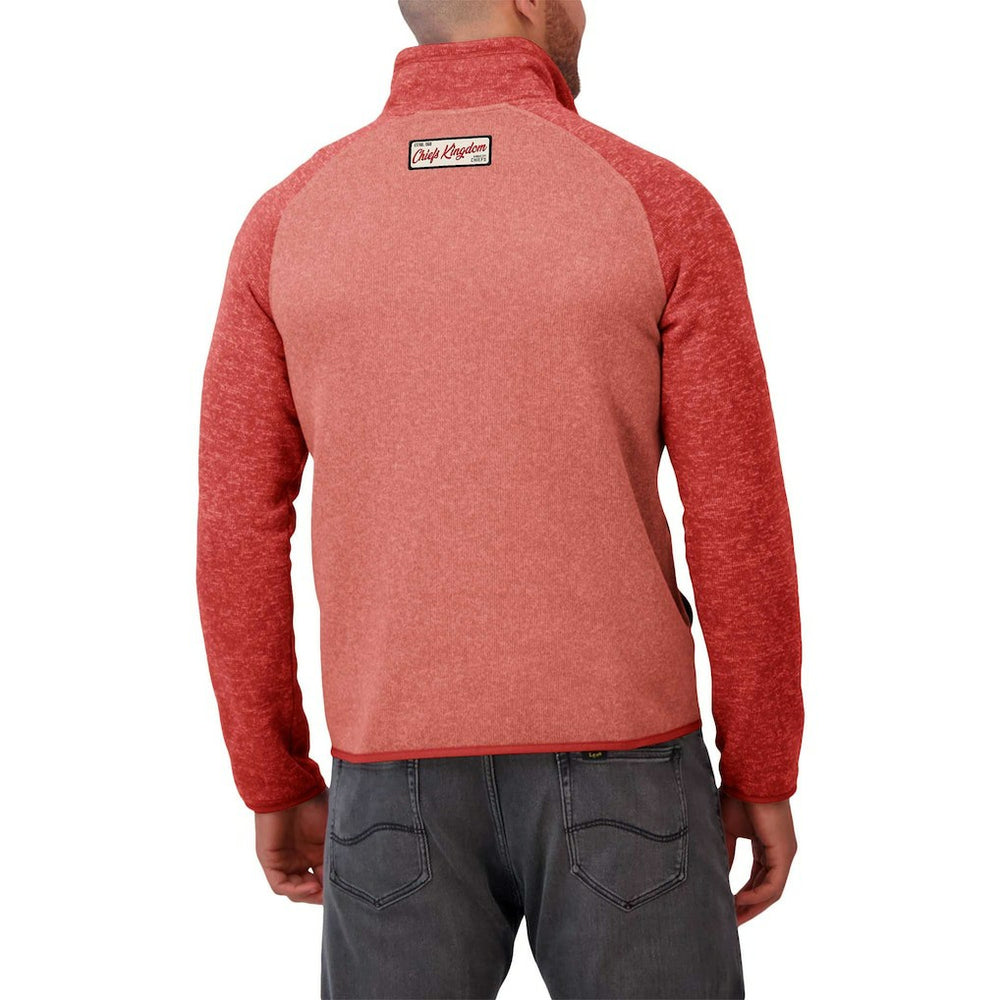 Kansas City Chiefs Darius Rucker Collection Tonal Quarter-Zip Jacket - Red online
