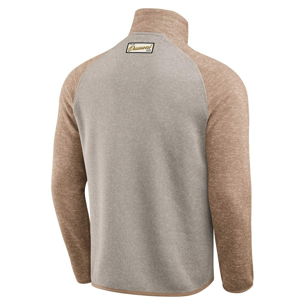 Jacksonville Jaguars Darius Rucker Collection Tonal Quarter-Zip Jacket - Tan sale