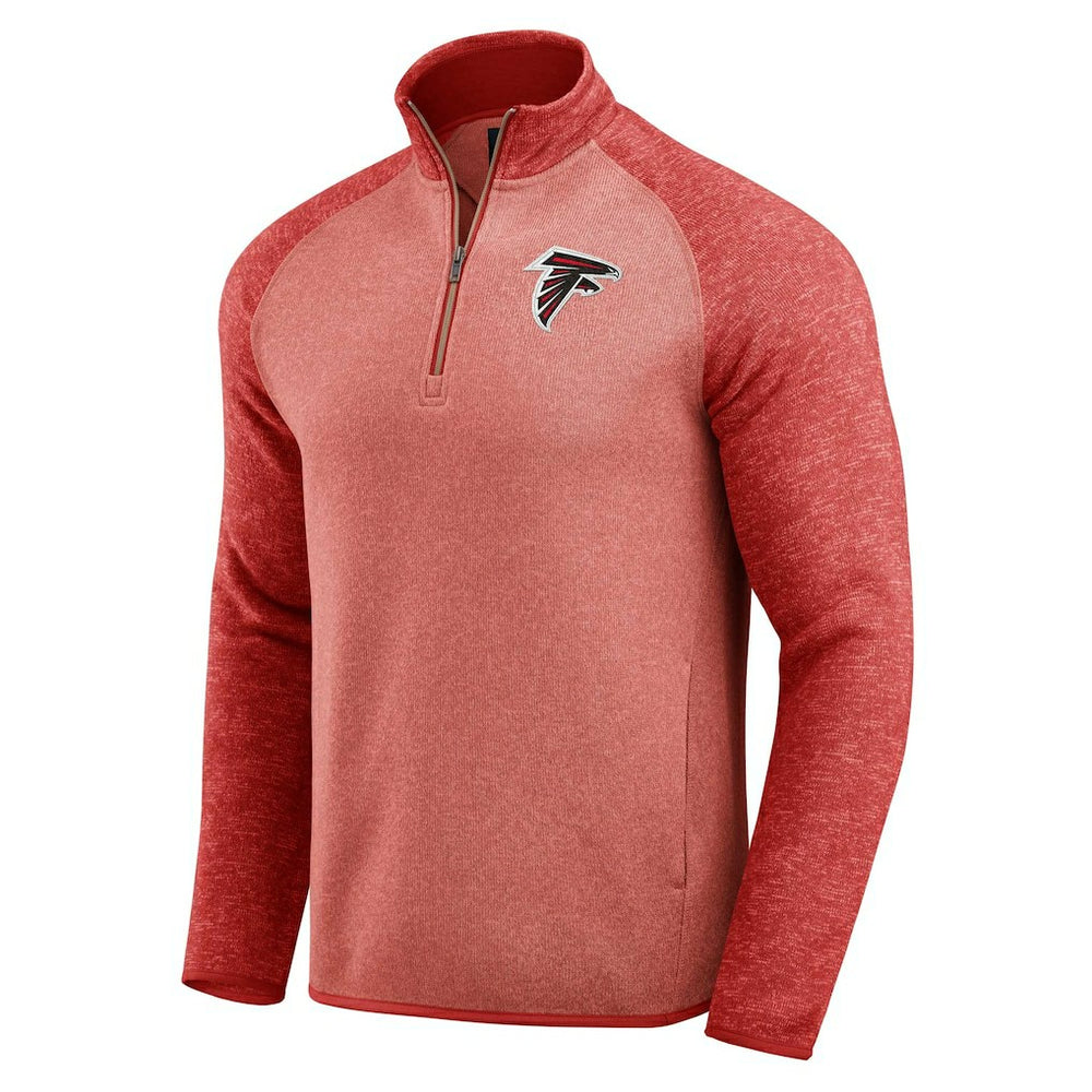 Atlanta Falcons Darius Rucker Collection Tonal Quarter-Zip Jacket - Red on sale