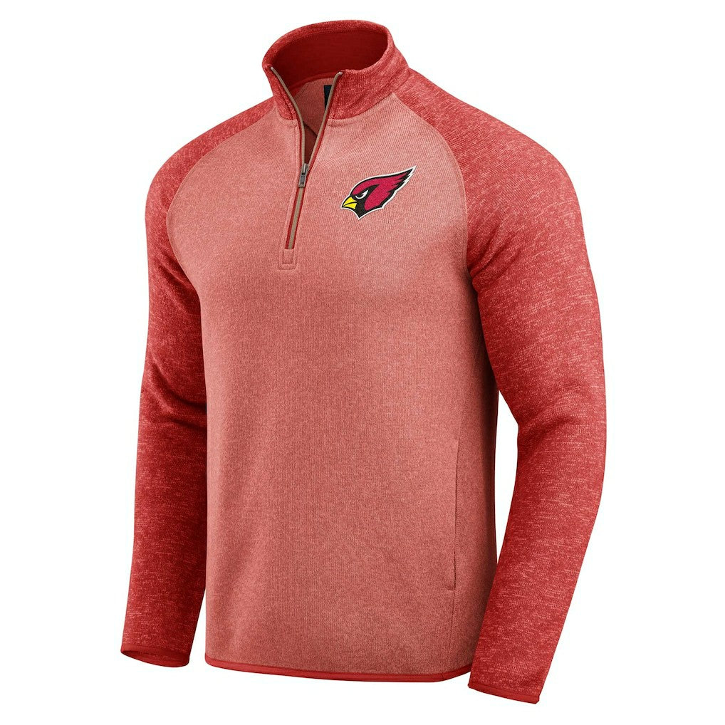 Arizona Cardinals Darius Rucker Collection Tonal Quarter-Zip Jacket - Cardinal discount