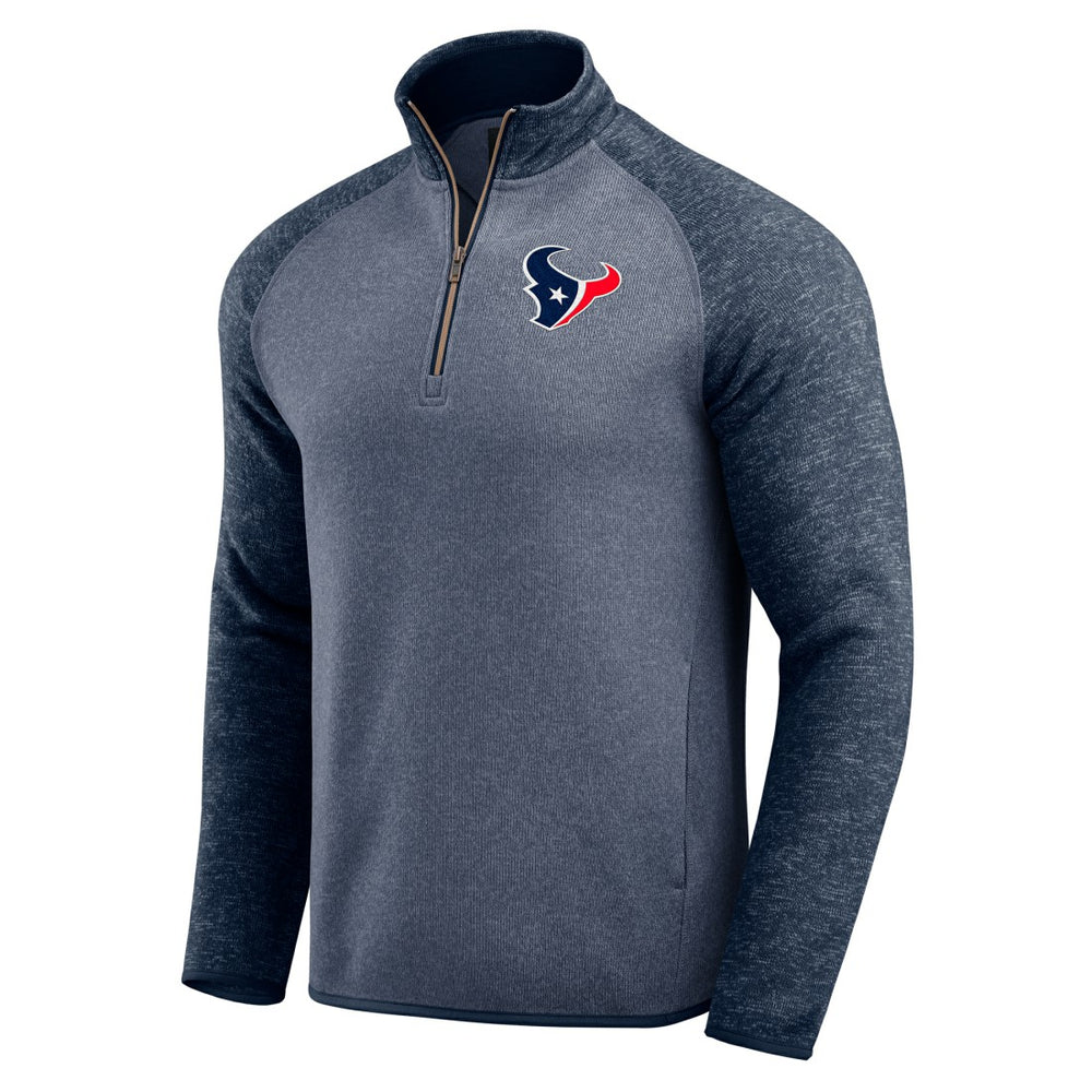 Houston Texans Darius Rucker Collection Tonal Quarter-Zip Jacket - Navy on sale