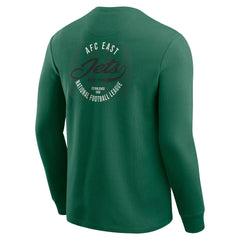 New York Jets Darius Rucker Collection Washed Waffle-Knit Long Sleeve T-Shirt - Green cheap