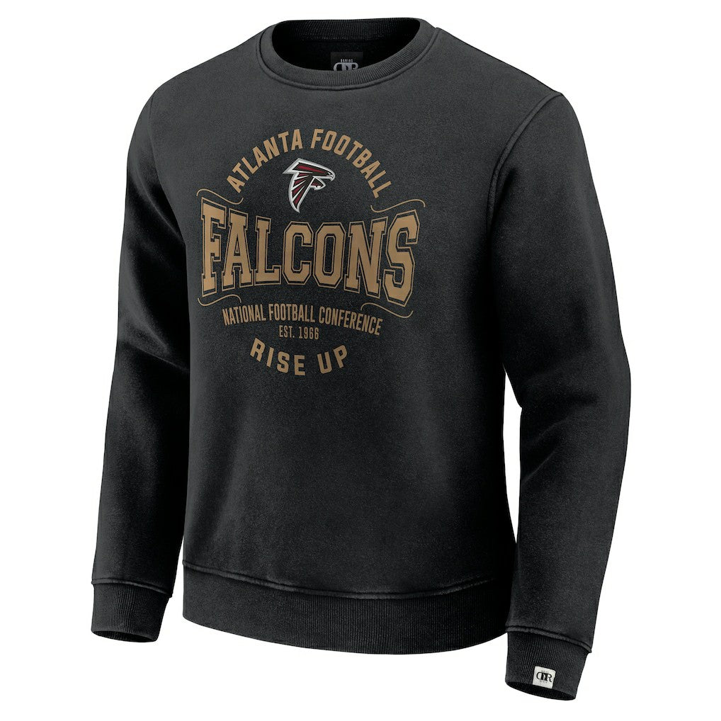 Atlanta Falcons Darius Rucker Collection Vintage Pullover Sweatshirt - Black outlet