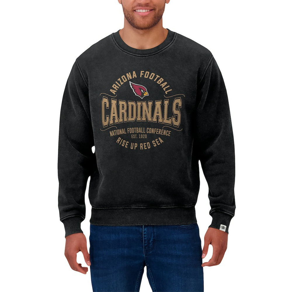 Arizona Cardinals Darius Rucker Collection Vintage Pullover Sweatshirt - Black sale