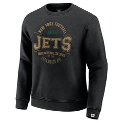 New York Jets Darius Rucker Collection Vintage Pullover Sweatshirt - Black on sale