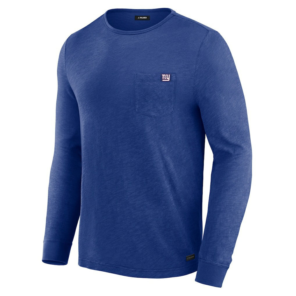 New York Giants J. Palmer In-The-Pocket Long Sleeve T-Shirt - Blue outlet