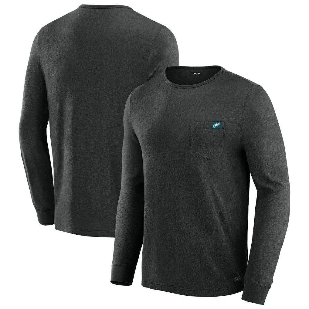 Philadelphia Eagles J. Palmer In-The-Pocket Long Sleeve T-Shirt - Black for sale