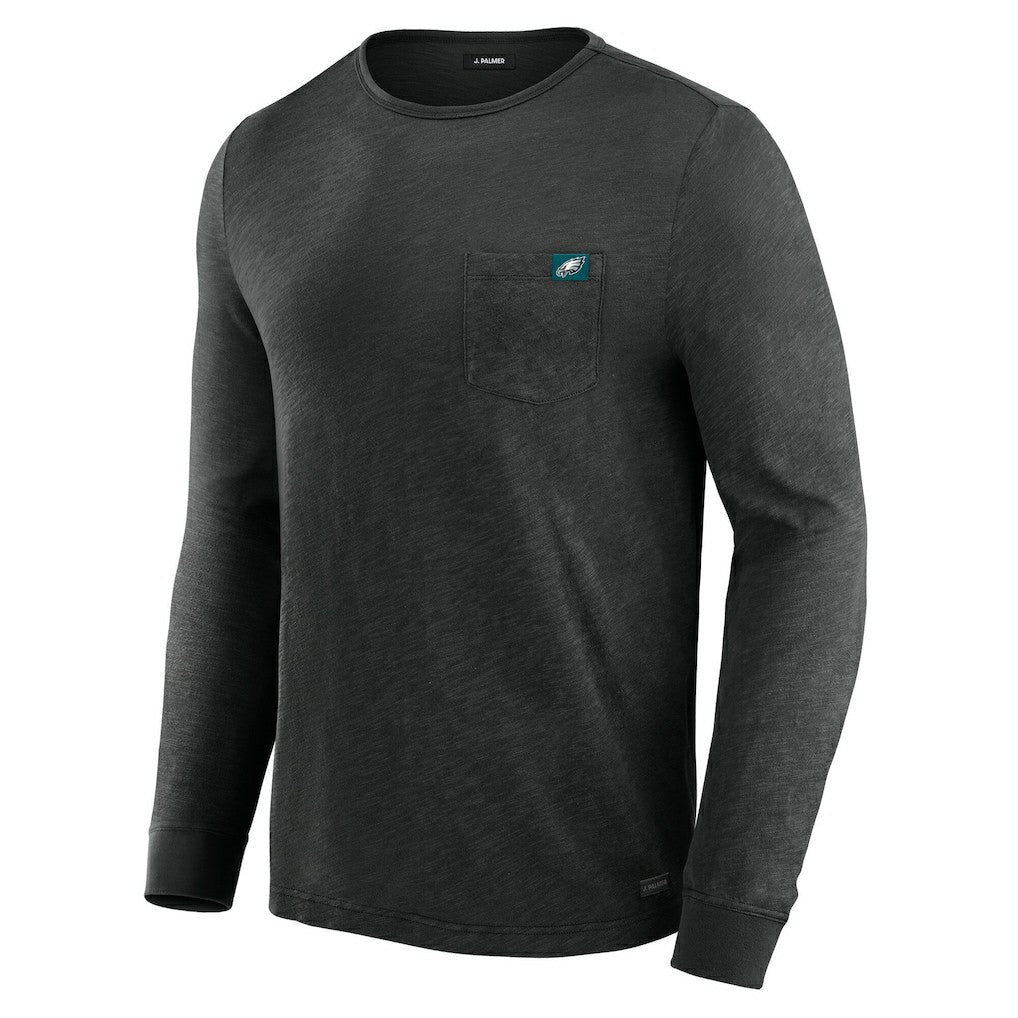 Philadelphia Eagles J. Palmer In-The-Pocket Long Sleeve T-Shirt - Black for sale