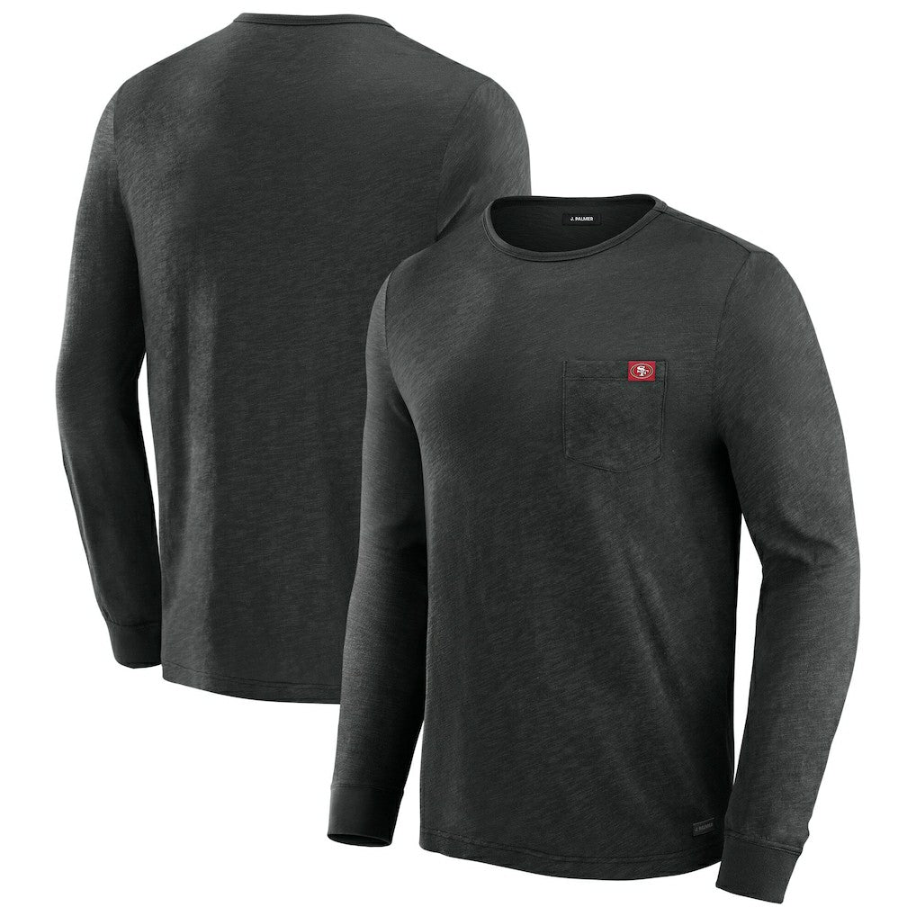 San Francisco 49ers J. Palmer In-The-Pocket Long Sleeve T-Shirt - Black outlet