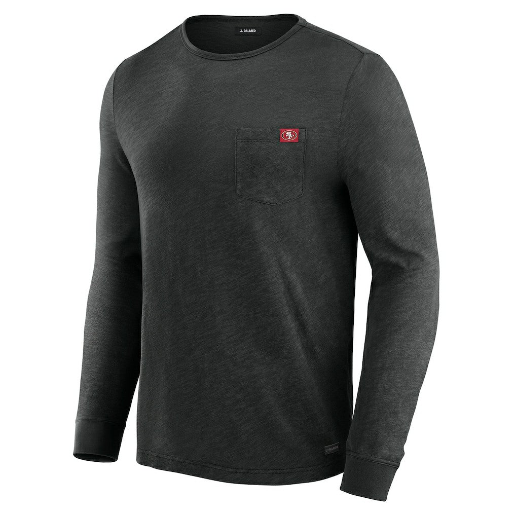 San Francisco 49ers J. Palmer In-The-Pocket Long Sleeve T-Shirt - Black outlet