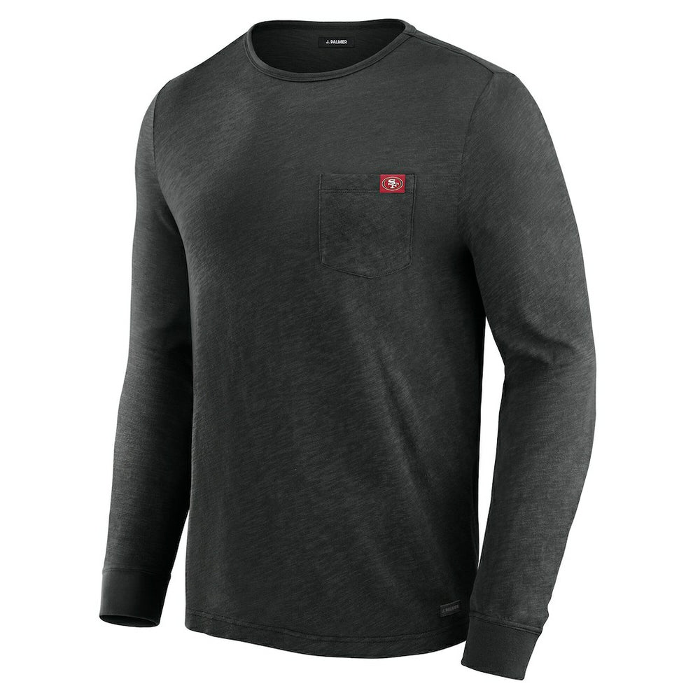 San Francisco 49ers J. Palmer In-The-Pocket Long Sleeve T-Shirt - Black outlet
