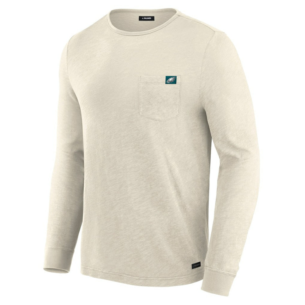 Philadelphia Eagles J. Palmer In-The-Pocket Long Sleeve T-Shirt - Cream cheap