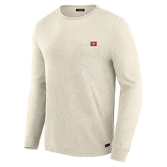 San Francisco 49ers J. Palmer In-The-Pocket Long Sleeve T-Shirt - Cream outlet