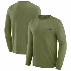 Green Bay Packers J. Palmer In-The-Pocket Long Sleeve T-Shirt - Olive for sale