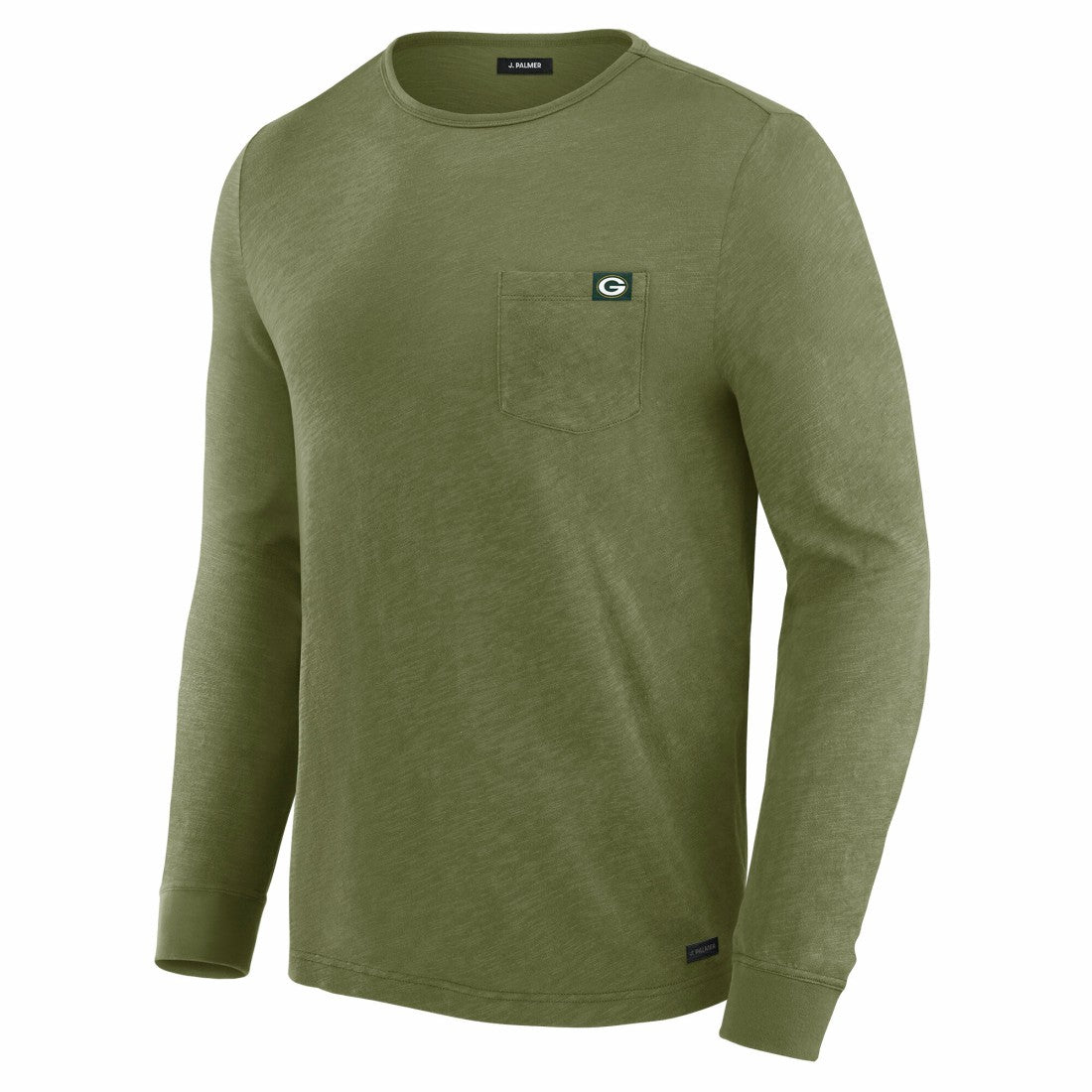 Green Bay Packers J. Palmer In-The-Pocket Long Sleeve T-Shirt - Olive for sale