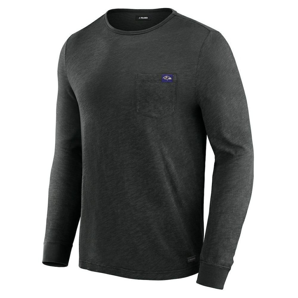 Baltimore Ravens J. Palmer In-The-Pocket Long Sleeve T-Shirt - Black cheap
