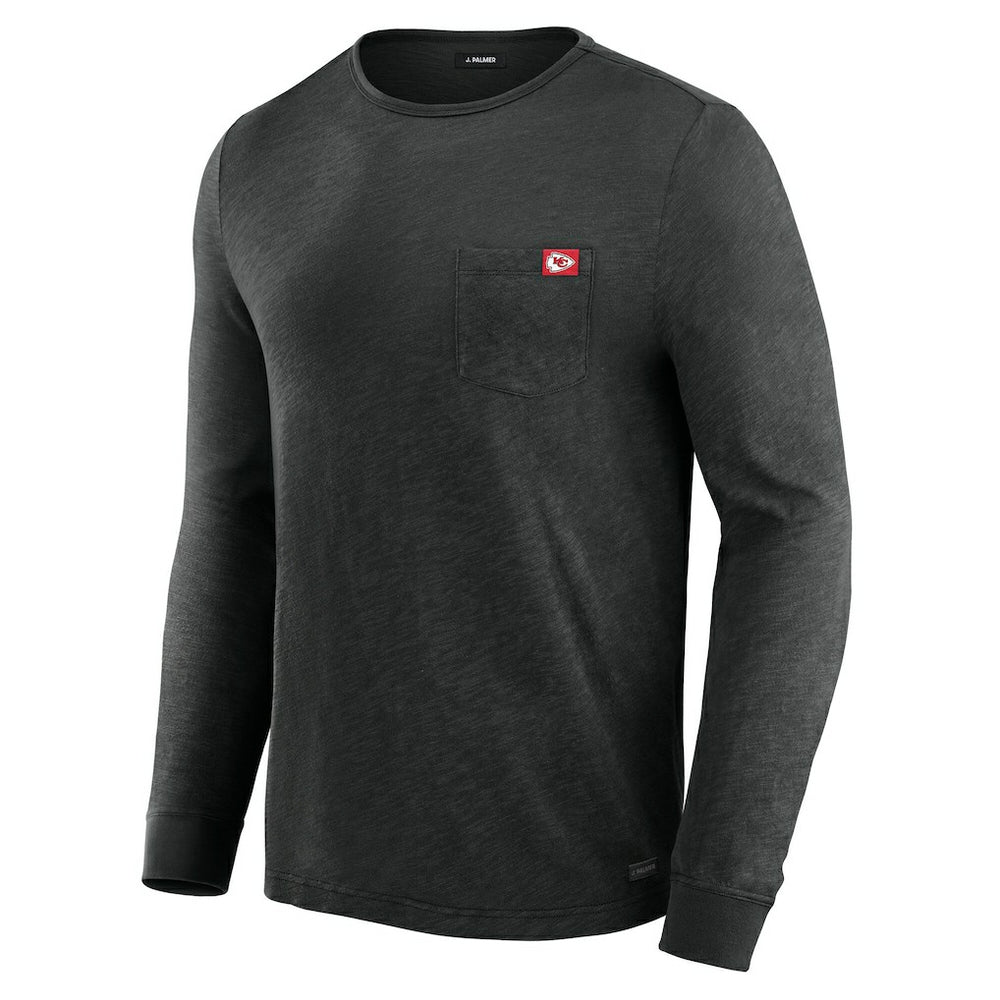 Kansas City Chiefs J. Palmer In-The-Pocket Long Sleeve T-Shirt - Black discount