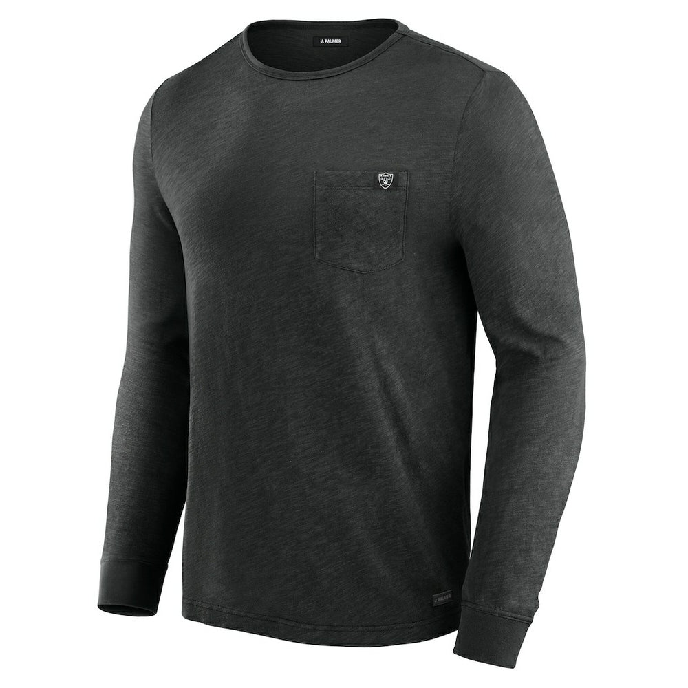Las Vegas Raiders J. Palmer In-The-Pocket Long Sleeve T-Shirt - Black online
