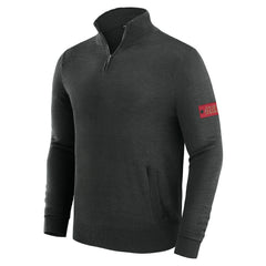 San Francisco 49ers J. Palmer Franchise Quarter-Zip Sweater - Black cheap