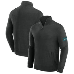 Philadelphia Eagles J. Palmer Franchise Quarter-Zip Sweater - Black on sale