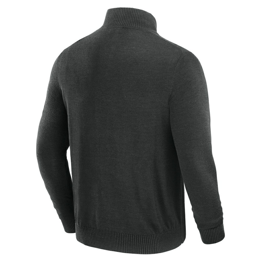 Kansas City Chiefs J. Palmer Franchise Quarter-Zip Sweater - Black sale