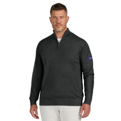 Baltimore Ravens J. Palmer Franchise Quarter-Zip Sweater - Black sale