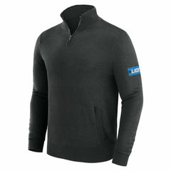 Detroit Lions J. Palmer Franchise Quarter-Zip Sweater - Black cheap