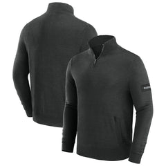 Las Vegas Raiders J. Palmer Franchise Quarter-Zip Sweater - Black outlet