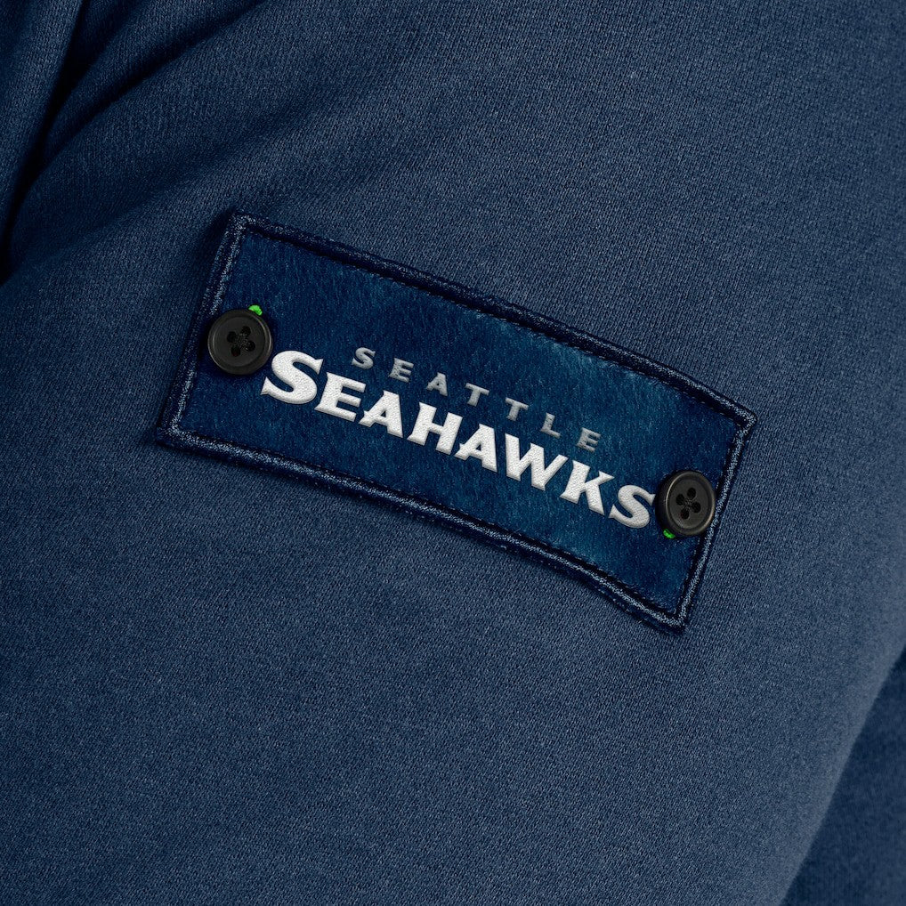 Seattle Seahawks J. Palmer QB1 Full-Zip Sweatshirt - Navy discount