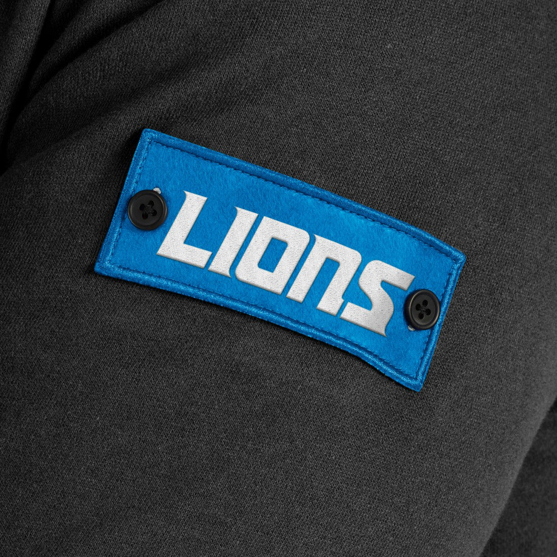 Detroit Lions J. Palmer QB1 Full-Zip Sweatshirt - Black discount