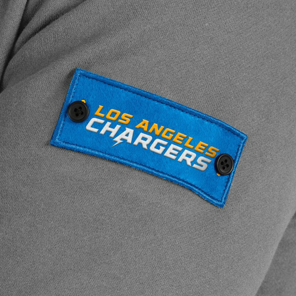 Los Angeles Chargers J. Palmer QB1 Full-Zip Sweatshirt - Graphite online