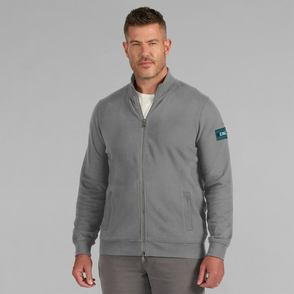 Philadelphia Eagles J. Palmer QB1 Full-Zip Sweatshirt - Graphite cheap