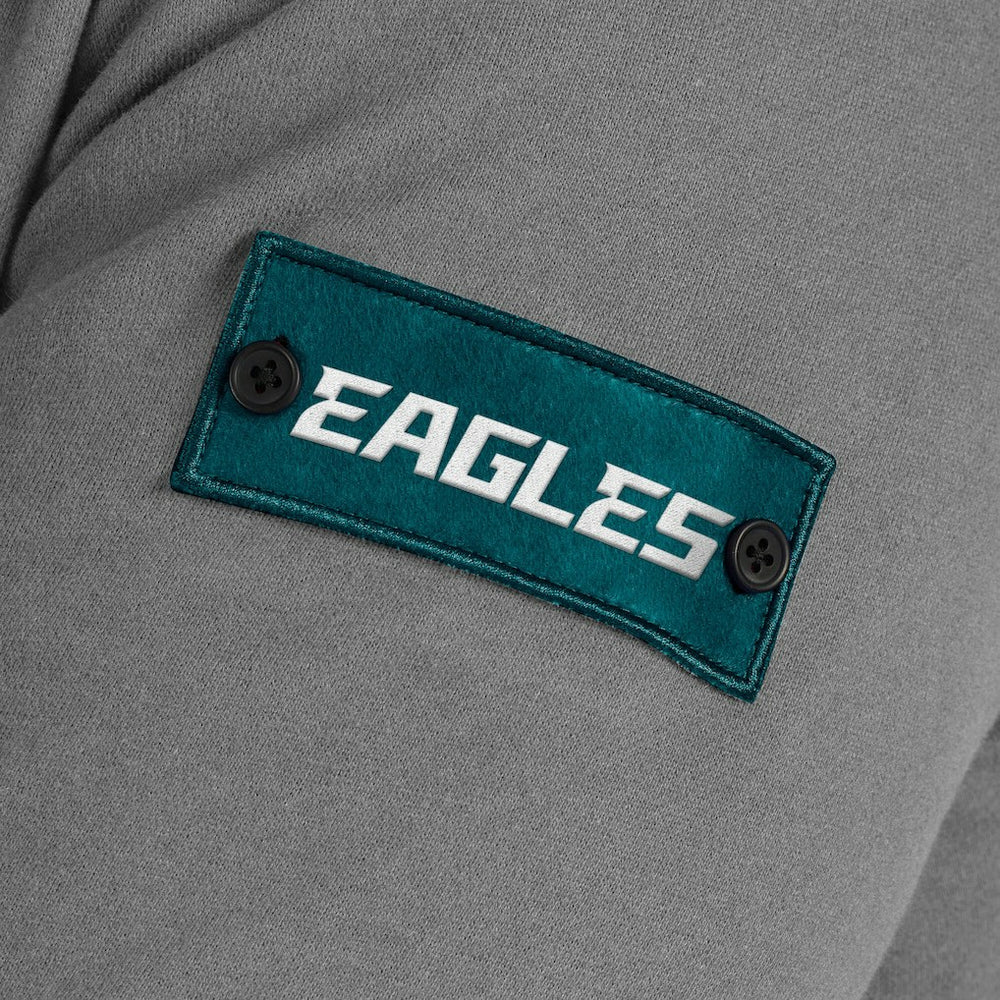 Philadelphia Eagles J. Palmer QB1 Full-Zip Sweatshirt - Graphite cheap